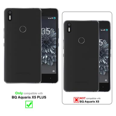 BQ Aquaris X5 PLUS lommebokdeksel etui (grå)