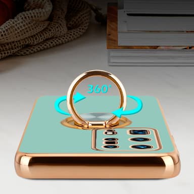 Huawei P40 PRO+ silikondeksel case (turkis)