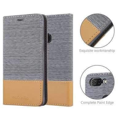 ZTE Blade V9 lommebokdeksel etui (grå)