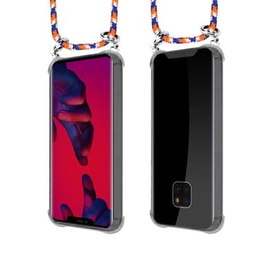 Huawei MATE 20 PRO Deksel med Halskjede (blå)