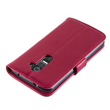 LG G2 lommebokdeksel etui (rød)