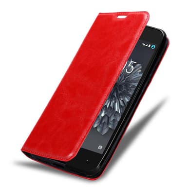 BQ Aquaris X5 PLUS lommebokdeksel case (rød)