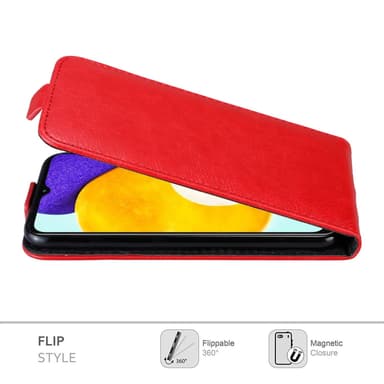 Samsung Galaxy A13 5G deksel flip cover (rød)
