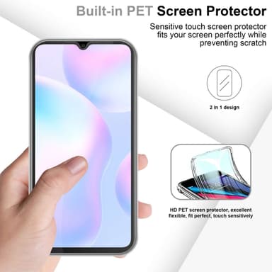 Xiaomi RedMi 9A / RedMi 9AT Deksel 360 Case Cover