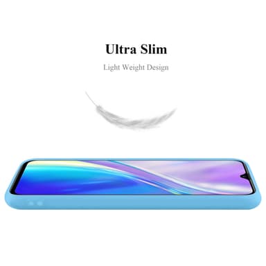 Deksel Realme X2 / XT / Oppo K5 Silikon cover (blå)