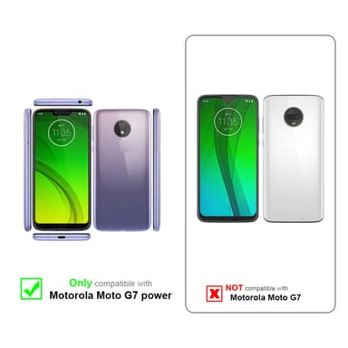Motorola MOTO G7 POWER 3x Skjermbeskytter Skärmskydd