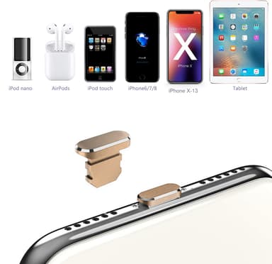 Beskyttelsesdeksel for iPhone Støvtett plugg