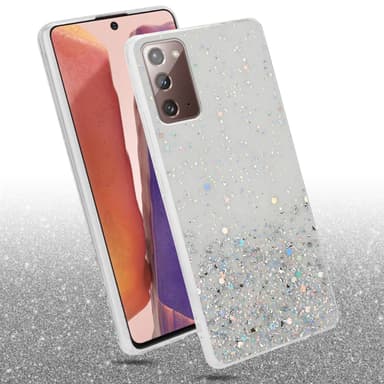 Samsung Galaxy NOTE 20 Silikondeksel Glitter