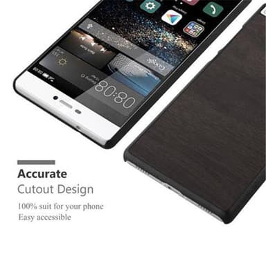 Huawei P8 Hardt Deksel Case (svart)