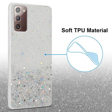 Samsung Galaxy NOTE 20 Silikondeksel Glitter