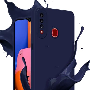 Samsung Galaxy A20s Deksel case (blå)