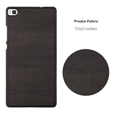 Huawei P8 Hardt Deksel Case (svart)