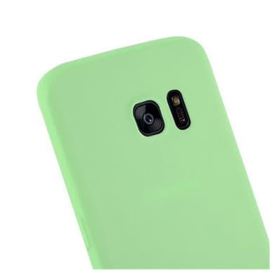 Deksel Samsung Galaxy S7 EDGE Silikon cover (grønn)
