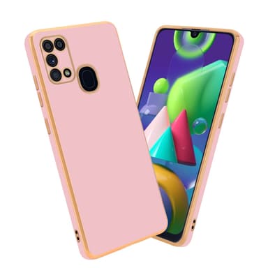 Samsung Galaxy M31 silikondeksel case (rosa)