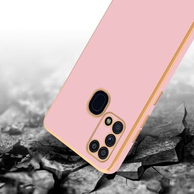 Samsung Galaxy M31 silikondeksel case (rosa)