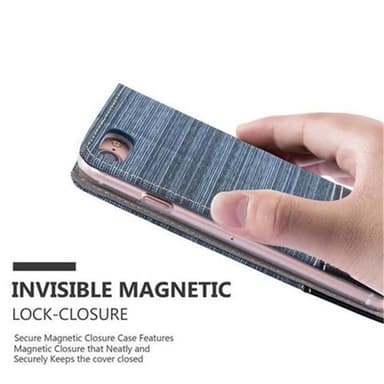 iPhone 7 / 7S / 8 / SE 2020 lommebokdeksel etui (blå)