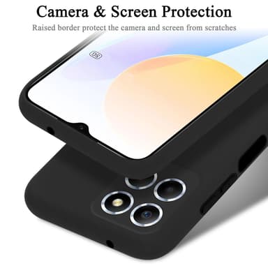 Honor X8 5G silikondeksel case (Svart)