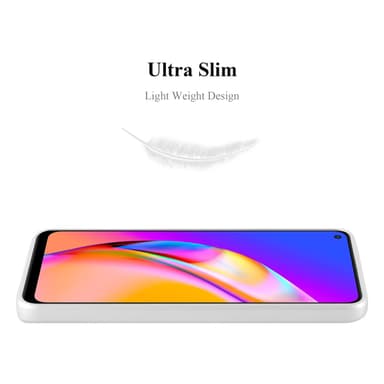 Deksel Oppo A94 5G Case Cover (sølv)