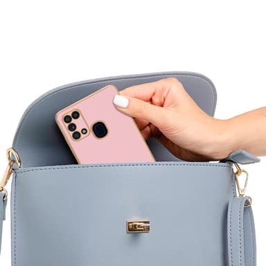 Samsung Galaxy M31 silikondeksel case (rosa)