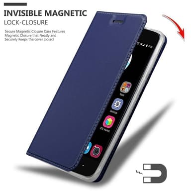 ZTE Blade V8 MINI lommebokdeksel etui (blå)