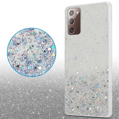 Samsung Galaxy NOTE 20 Silikondeksel Glitter