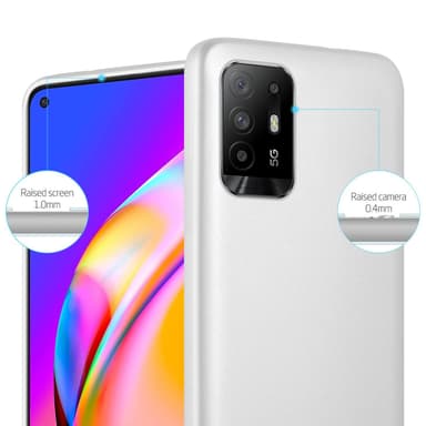 Deksel Oppo A94 5G Case Cover (sølv)