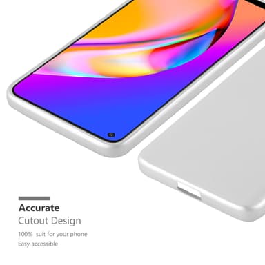 Deksel Oppo A94 5G Case Cover (sølv)