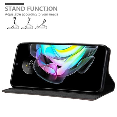 Motorola EDGE 20 lommebokdeksel case (brun)