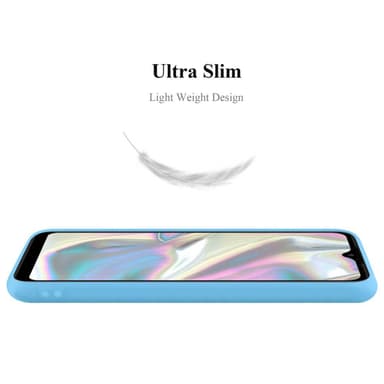 Deksel Samsung Galaxy A70e Silikon cover (blå)