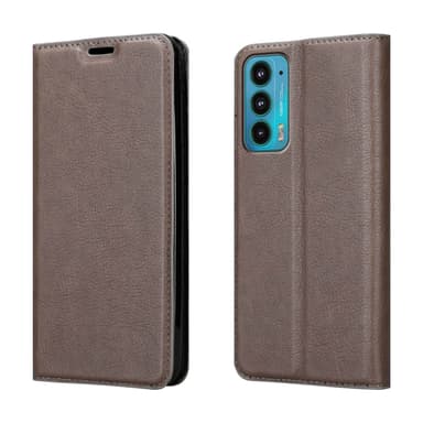 Motorola EDGE 20 lommebokdeksel case (brun)