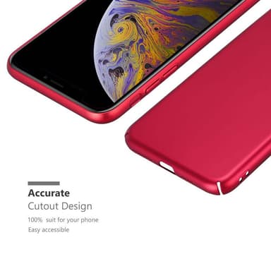 Deksel iPhone XS MAX Case Cover (rød)