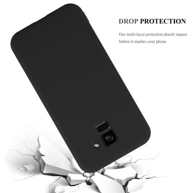 Deksel Samsung Galaxy A5 2018 Silikon cover (svart)