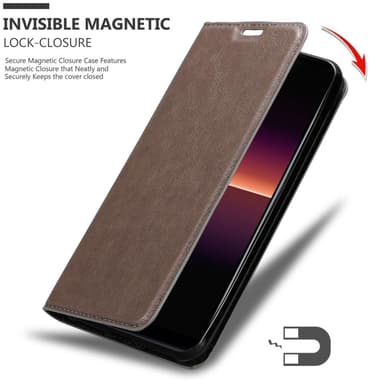 Sony Xperia L4 lommebokdeksel case (brun)