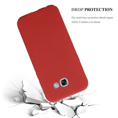 Samsung Galaxy A3 2017 Hardt Deksel Cover (rød)