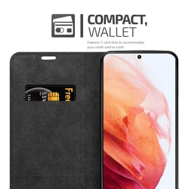 Samsung Galaxy S21 PLUS lommebokdeksel case (turkis)