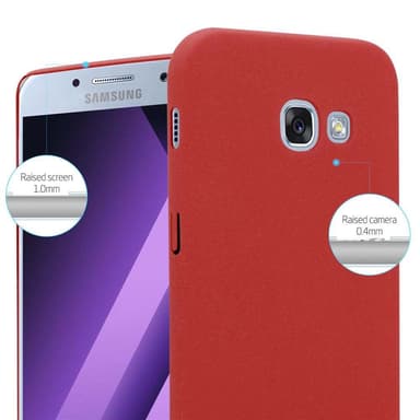 Samsung Galaxy A3 2017 Hardt Deksel Cover (rød)