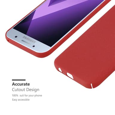 Samsung Galaxy A3 2017 Hardt Deksel Cover (rød)