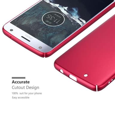 Deksel Motorola MOTO X4 Case Cover (rød)