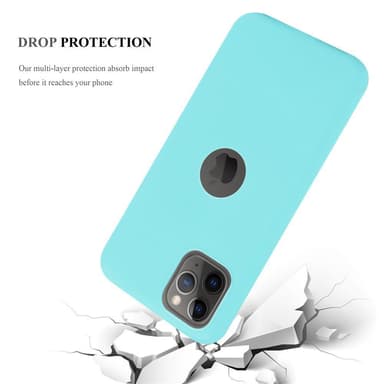 Deksel iPhone 11 PRO Silikon cover (blå)