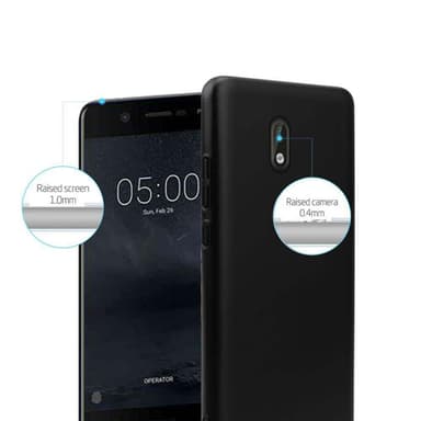 Deksel Nokia 3 2017 Case Cover (svart)