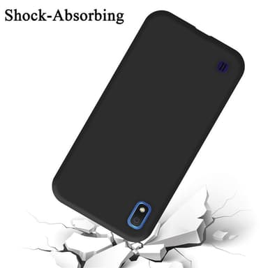 Samsung Galaxy A10 / M10 silikondeksel case (svart)