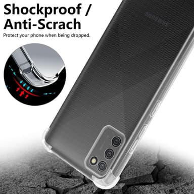 Samsung Galaxy A02s deksel ultra slim (Genomskinlig)