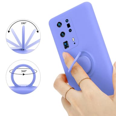 Deksel Huawei P40 PRO / P40 PRO+ Ring Case (lilla)