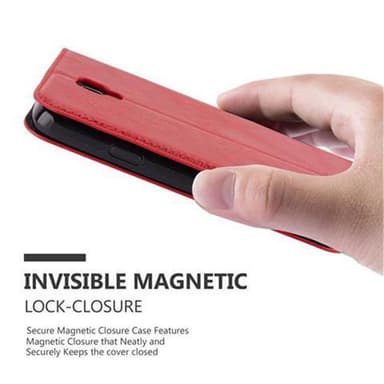 Samsung Galaxy S4 ACTIVE lommebokdeksel case (rød)