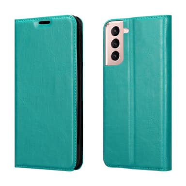 Samsung Galaxy S21 PLUS lommebokdeksel case (turkis)