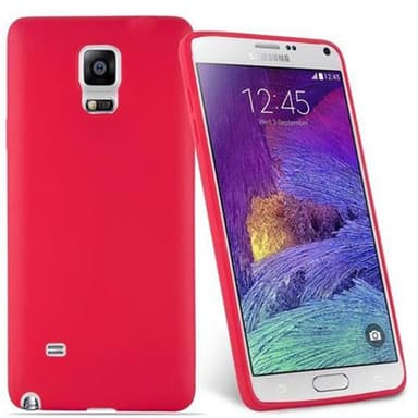 Deksel Samsung Galaxy NOTE 4 Silikon cover (rød)