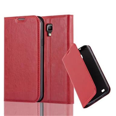 Samsung Galaxy S4 ACTIVE lommebokdeksel case (rød)