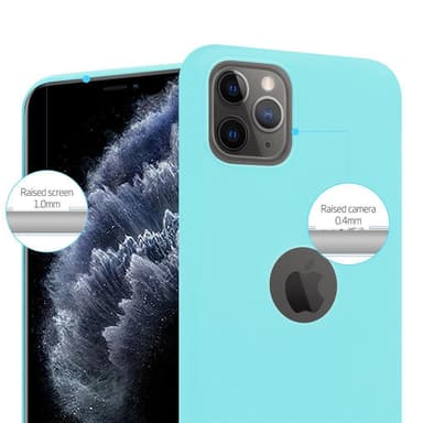 Deksel iPhone 11 PRO Silikon cover (blå)