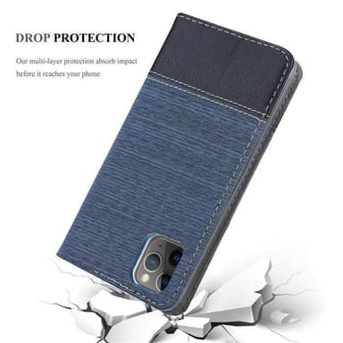 iPhone 11 PRO lommebokdeksel etui (blå)