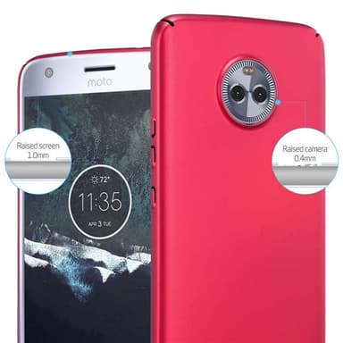 Deksel Motorola MOTO X4 Case Cover (rød)